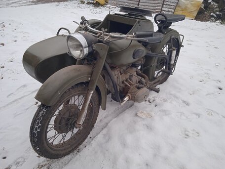 1965 Урал M-62, голубой, 250000 рублей, вид 4