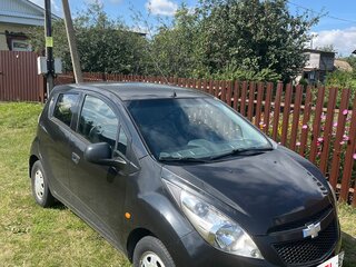 2011 Chevrolet Spark III, чёрный, 455000 рублей, вид 3