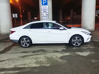 2023 Hyundai Elantra VII (CN7), белый, 2200000 рублей, вид 5
