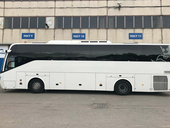 2013 Scania Higer, белый - вид 1