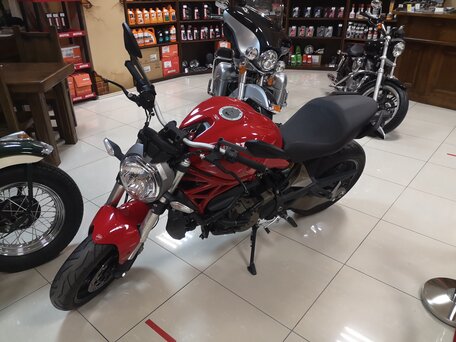 2016 Ducati Monster 821, красный, 1100000 рублей, вид 4