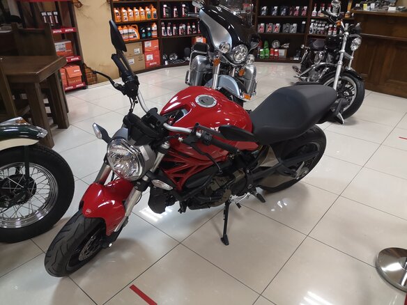 2016 Ducati Monster 821, красный, 1100000 рублей - вид 3