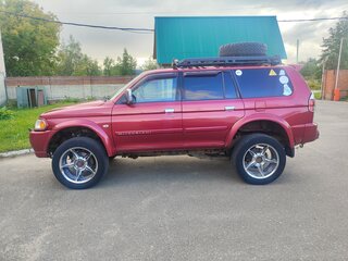 2007 Mitsubishi Pajero Sport I Рестайлинг, пурпурный, 1000000 рублей, вид 2