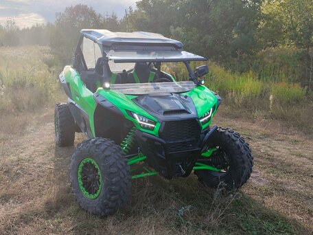 2022 Kawasaki Teryx KRX 1000, зелёный, 1300000 рублей, вид 2