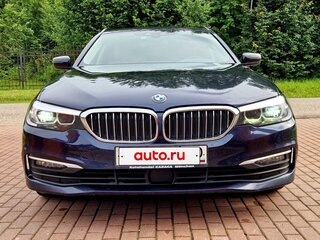 2018 BMW 5 серии 520d VII (G30/G31/G38), синий, 3500000 рублей, вид 1