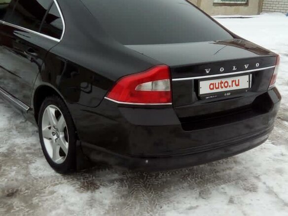 2010 Volvo S80 II Рестайлинг, чёрный - вид 2