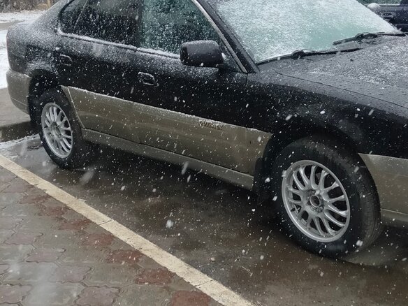 2000 Subaru Outback II, чёрный, 450000 рублей - вид 8