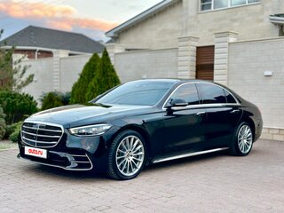 2021 Mercedes-Benz S-Класс 500 Long 4MATIC VII (W223), чёрный, 8350000 рублей, вид 5