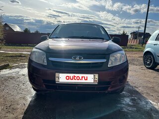 2012 Lada (ВАЗ) Granta I, красный, 190000 рублей, вид 2