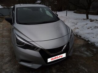 2017 Nissan Micra V, серебристый, 887500 рублей, вид 2
