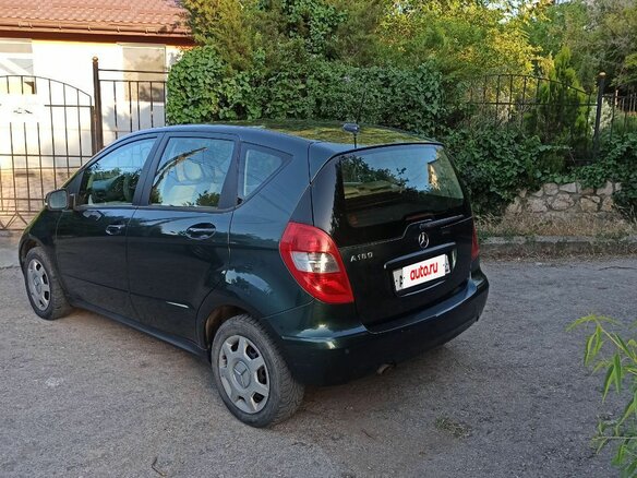2009 Mercedes-Benz A-Класс 180 II (W169) Рестайлинг, зелёный, 850000 рублей - вид 6