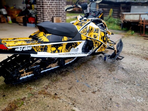 2011 BRP Ski-Doo Freeride, жёлтый, 720000 рублей - вид 1
