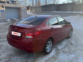 2011 Hyundai Solaris I, красный, 679000 рублей, вид 4
