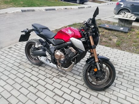 2020 Honda CB 650R, пурпурный, 750000 рублей, вид 4