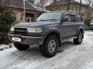 1993 Toyota Land Cruiser 80 Series, синий, 1700000 рублей, вид 1