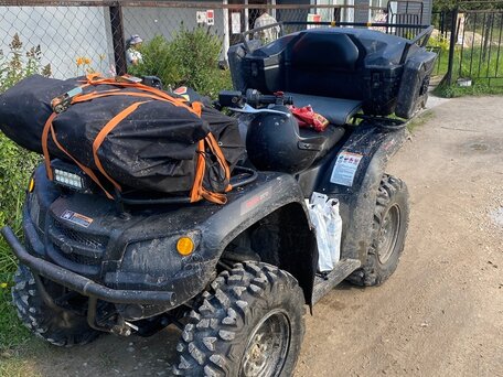 2012 Kymco MXU 450, чёрный, 350000 рублей, вид 1