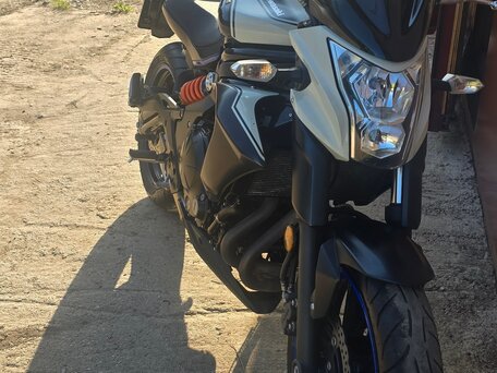 2016 Kawasaki ER-6N, чёрный, 575000 рублей, вид 3