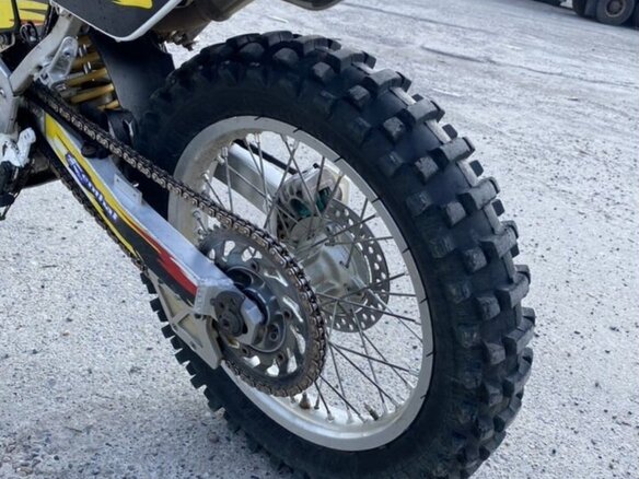 1999 Suzuki DR 250, жёлтый, 300000 рублей - вид 10