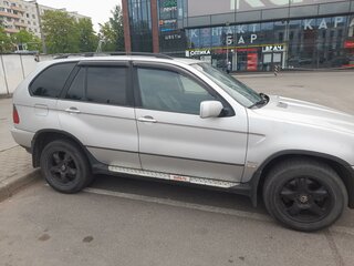 2003 BMW X5 3.0i I (E53), серебристый, 900000 рублей, вид 3