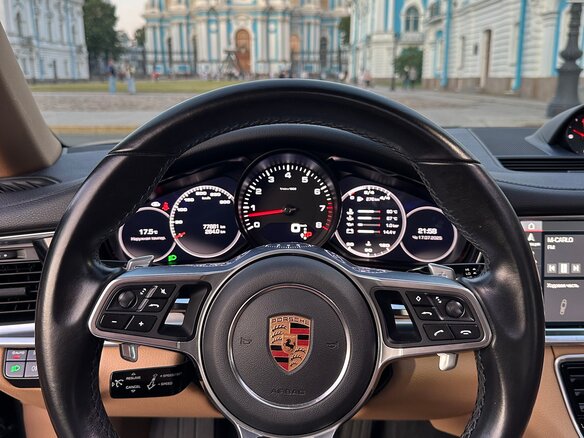 2018 Porsche Panamera II, чёрный, 6500000 рублей - вид 16