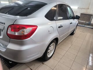 2017 Lada (ВАЗ) Granta I, серебристый, 650000 рублей, вид 5