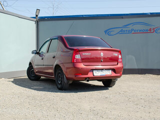 2012 Renault Logan I Рестайлинг, красный, 350000 рублей, вид 2