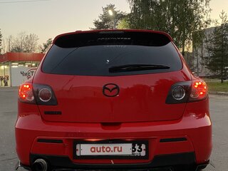 2007 Mazda 3 I (BK) Рестайлинг, красный, 720000 рублей, вид 4