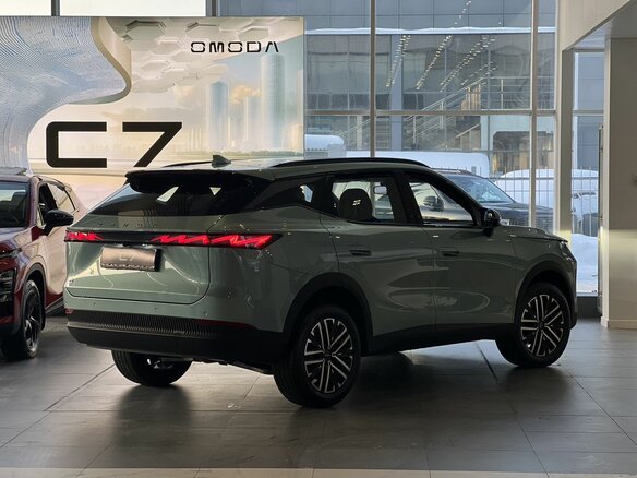 2026 Omoda C7, зелёный, 3099000 рублей - вид 5