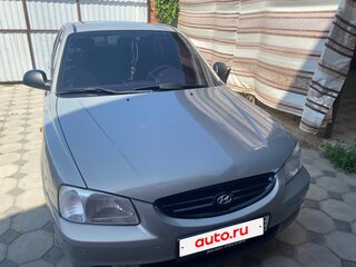 2008 Hyundai Accent ТагАЗ II, бежевый, 330000 рублей, вид 2
