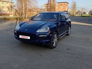 2007 Porsche Cayenne Turbo I Рестайлинг (957), синий, 1240000 рублей, вид 1