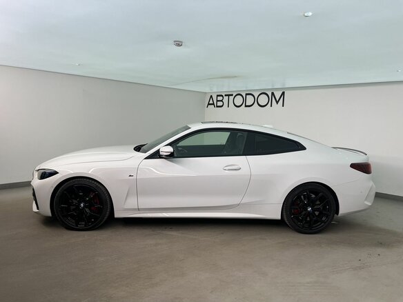2025 BMW 4 серии 420i G22, G23, G26 Рестайлинг, белый - вид 2