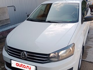 2016 Volkswagen Polo V Рестайлинг, белый, 1200000 рублей, вид 1