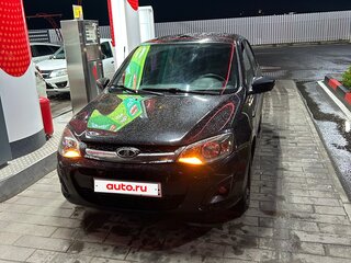 2015 Lada (ВАЗ) Kalina II, чёрный, 470000 рублей, вид 1