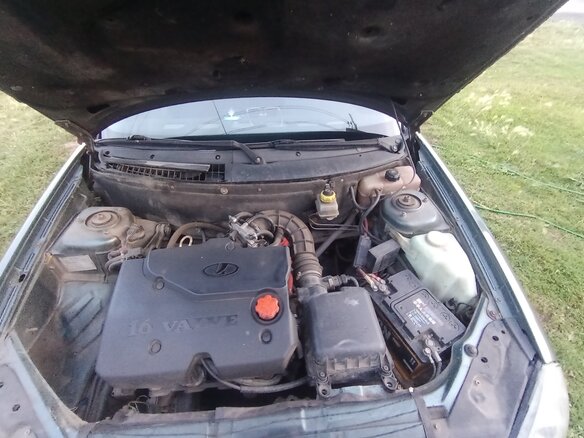 2010 Lada (ВАЗ) Priora I, зелёный, 350000 рублей - вид 6