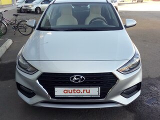 2019 Hyundai Solaris II, серебристый, 1200000 рублей, вид 1