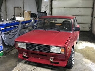 1983 Lada (ВАЗ) 2105, пурпурный, 180000 рублей, вид 4