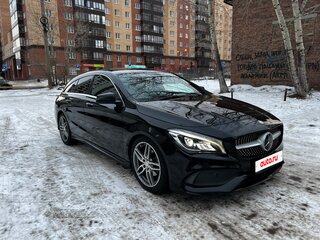 2016 Mercedes-Benz CLA 180 I (C117, X117) Рестайлинг, чёрный, 1730000 рублей, вид 2