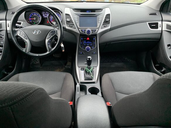 2015 Hyundai Elantra V (MD) Рестайлинг, чёрный, 1420000 рублей - вид 9
