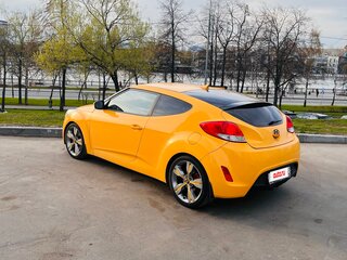 2014 Hyundai Veloster I, жёлтый, 900000 рублей, вид 4