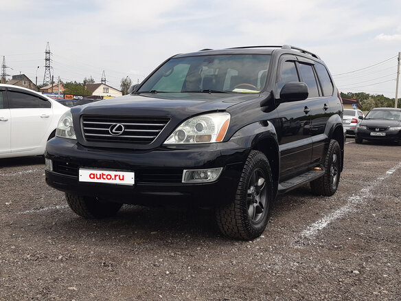 2004 Lexus GX 470 I, чёрный, 2500000 рублей - вид 1