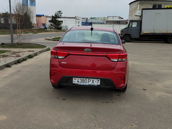 2017 Kia Rio IV, красный, 1254266 рублей - вид 7