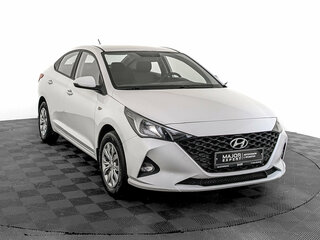 2022 Hyundai Solaris II Рестайлинг, белый, 1620000 рублей, вид 3