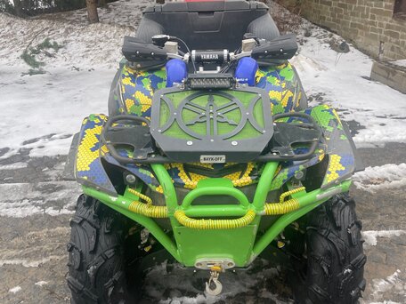 2019 Yamaha Grizzly 700, серый, 1200000 рублей, вид 3