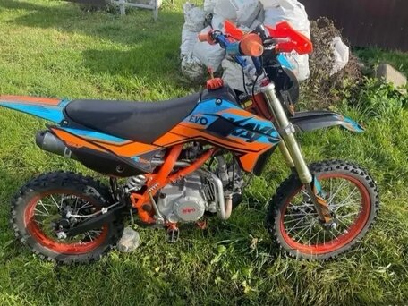 2024 Kayo Evolution YX140EM, оранжевый, 70000 рублей, вид 3