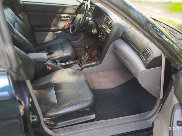 2003 Subaru Outback II, синий, 860000 рублей - вид 9
