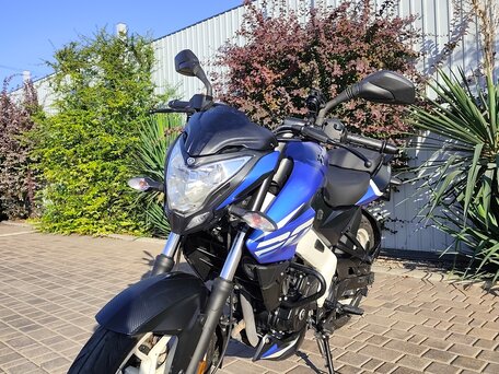 2021 Bajaj Pulsar NS 200, синий, 210000 рублей, вид 2