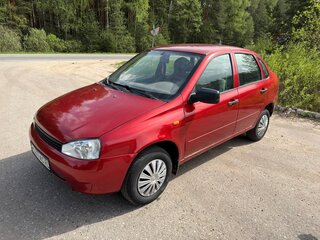 2007 Lada (ВАЗ) Kalina I, красный, 280000 рублей, вид 1