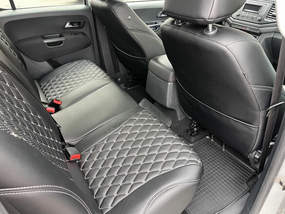 2017 Volkswagen Amarok I Рестайлинг, серебристый, 2590000 рублей - вид 11