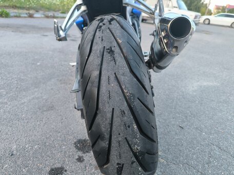 2008 Suzuki GSX-R 750, синий, 557227 рублей, вид 3