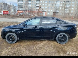 2021 Lada (ВАЗ) Vesta I, чёрный, 1100000 рублей, вид 5